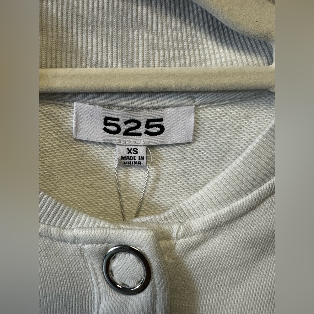 525 America Ombre Cotton Button Front Jacket XS NWT PTP 18 - Picture 5 of 10
